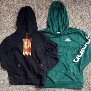 Adidas Boys M-L Hoodie Bundle